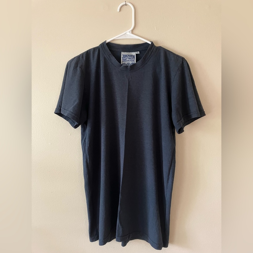 Jungmaven Jung Tee - Deep Blue - S